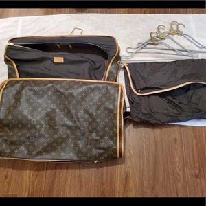 Louis Vuitton vintage 80’s garment bag